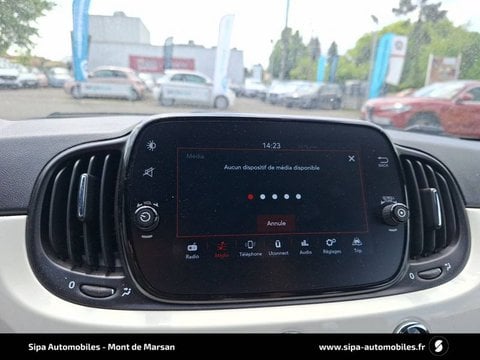 Voitures D'occasion À Mont-De-Marsan | Fiat 500 1.0 70 Ch Hybride Bsg S/S 3P
