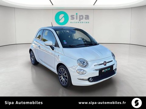 Voitures D'occasion À Mérignac | Fiat 500 1.0 70 Ch Hybride Bsg S/S Club 3P