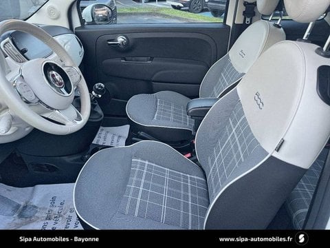 Voitures D'occasion À Bayonne | Fiat 500 1.2 69 Ch Eco Pack Lounge 3P