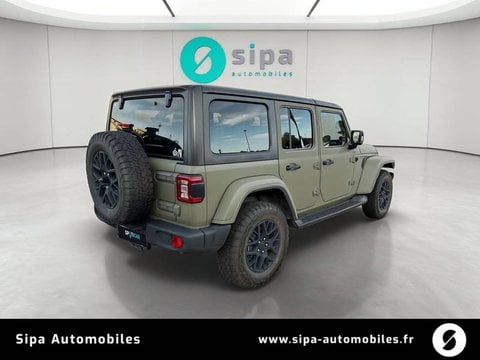 Voitures D'occasion À Mérignac | Jeep Wrangler Unlimited 4Xe 2.0 L T 380 Ch Phev 4X4 Bva8 Overl...