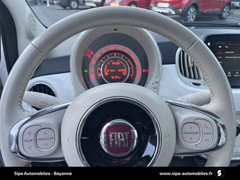 Voitures D'occasion À Bayonne | Fiat 500 1.2 69 Ch Eco Pack Lounge 3P