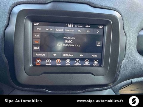 Voitures D'occasion À Mérignac | Jeep Renegade 1.5 Turbo T4 130 Ch Bvr7 E-Hybrid Limited 5P