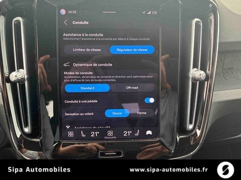 Voitures D'occasion À Lescar | Volvo Xc40 Recharge 231 Ch 1Edt Start 5P