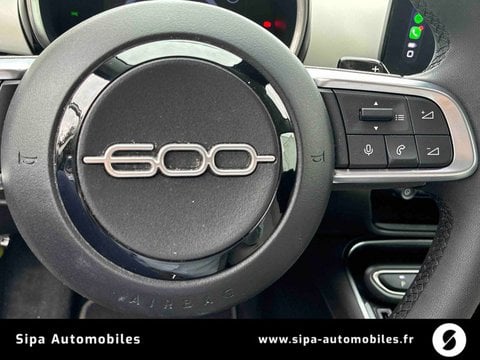Voitures D'occasion À Libourne | Fiat 600 T-Gen 3 1.2 Hybrid 110Ch Edct6 La Prima 5P