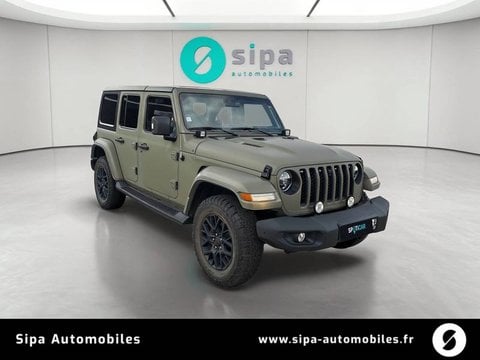 Voitures D'occasion À Mérignac | Jeep Wrangler Unlimited 4Xe 2.0 L T 380 Ch Phev 4X4 Bva8 Overl...