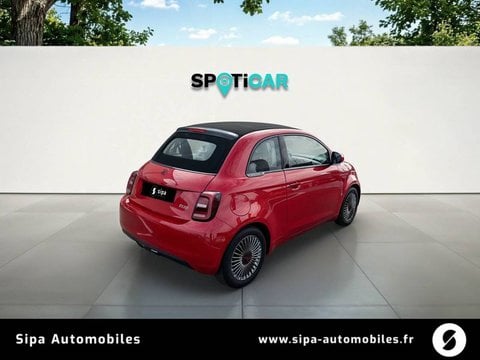 Voitures D'occasion À Lescar | Fiat 500C E 118 Ch (Red) 2P