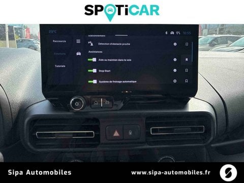 Voitures D'occasion À Mont-De-Marsan | Citroën Berlingo Van Taille M 650Kg Bluehdi 100 S&S Bvm6 4P