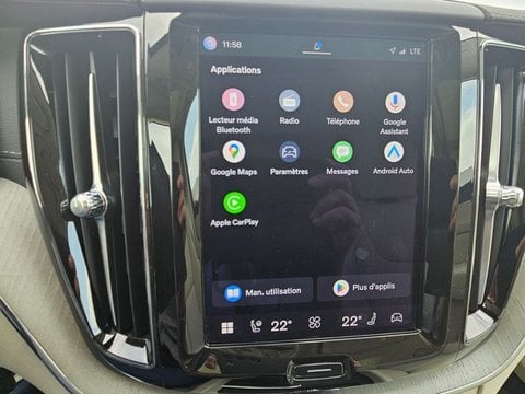 Voitures D'occasion À Saint Avit | Volvo Xc60 T6 Recharge Awd 253 Ch + 145 Ch Geartronic 8 Ultim...