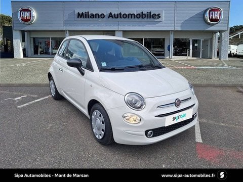 Voitures D'occasion À Mont-De-Marsan | Fiat 500 1.0 70 Ch Hybride Bsg S/S 3P