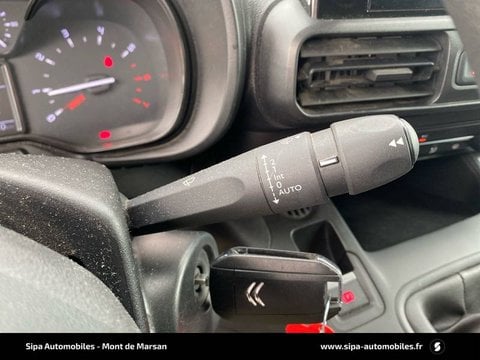 Voitures D'occasion À Mont-De-Marsan | Citroën Berlingo Iii Van M 650 Bluehdi 100 S&S Bvm6 Driv...