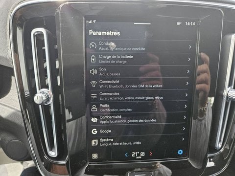 Voitures D'0Km À Saint Avit | Volvo Xc40 Pure Electrique Recharge 238 Ch 1Edt Plus 5P