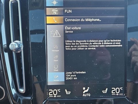 Voitures D'occasion À Saint Avit | Volvo Xc40 T5 Recharge 180+82 Ch Dct7 Ultimate 5P