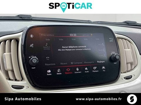 Voitures D'occasion À Toulouse | Fiat 500 500C 1.2 69 Ch Eco Pack Lounge 2P