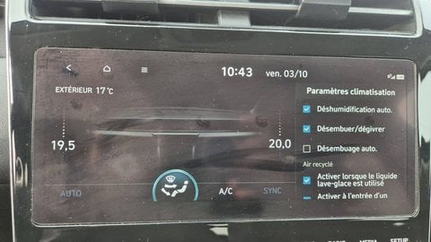 Voitures D'occasion À Le Bouscat | Hyundai Tucson Iv 1.6 Crdi 136 Hybrid 48V Dct-7 Creative 5P