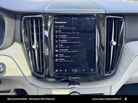 Voitures D'occasion À Mérignac | Volvo Xc60 Ii T6 Recharge Awd 253 Ch + 145 Ch Geartronic 8 Ult...