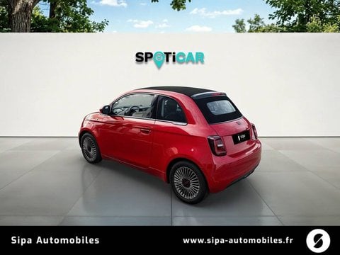 Voitures D'occasion À Lescar | Fiat 500C E 118 Ch (Red) 2P