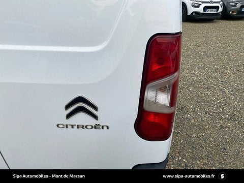 Voitures D'occasion À Mont-De-Marsan | Citroën Berlingo Iii Van M 650 Bluehdi 100 S&S Bvm6 Driv...