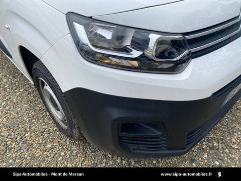 Voitures D'occasion À Mont-De-Marsan | Citroën Berlingo Iii Van M 650 Bluehdi 100 S&S Bvm6 Driv...