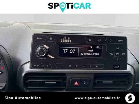 Voitures D'occasion À Lescar | Citroën Berlingo Van M 650 Bluehdi 75 S&S Bvm5 Control 4P