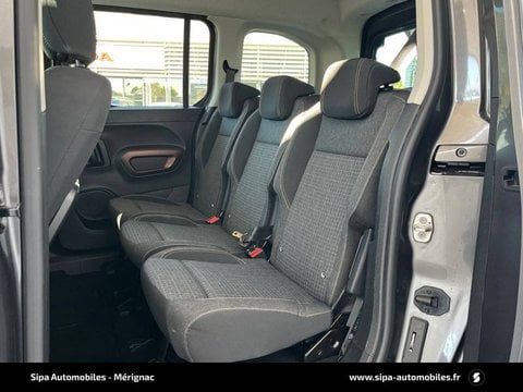 Voitures D'occasion À Mérignac | Peugeot Rifter Standard Bluehdi 130 S&S Bvm6 Gt Line 5P