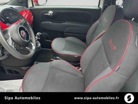 Voitures D'occasion À Bayonne | Fiat 500 1.0 70 Ch Hybride Bsg S/S (Red) 3P
