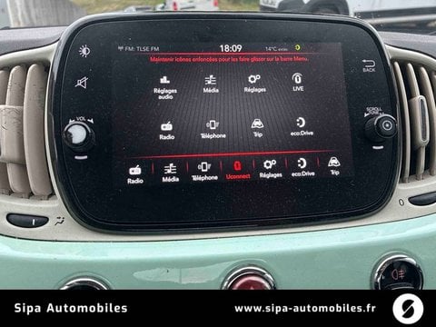 Voitures D'occasion À Toulouse | Fiat 500 1.2 69 Ch S/S Dualogic Lounge 3P