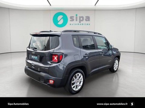 Voitures D'occasion À Mérignac | Jeep Renegade 1.5 Turbo T4 130 Ch Bvr7 E-Hybrid Limited 5P