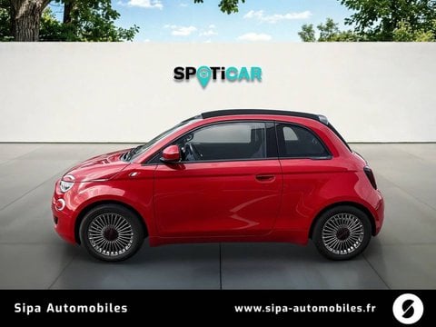 Voitures D'occasion À Lescar | Fiat 500C E 118 Ch (Red) 2P