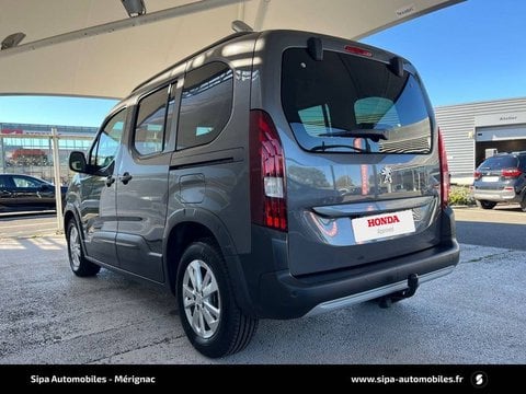 Voitures D'occasion À Mérignac | Peugeot Rifter Standard Bluehdi 130 S&S Bvm6 Gt Line 5P