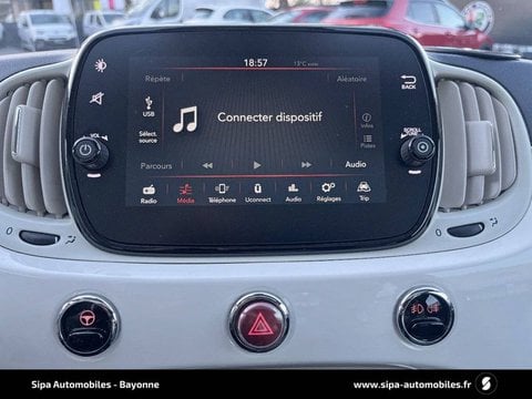 Voitures D'occasion À Bayonne | Fiat 500 1.2 69 Ch Eco Pack Lounge 3P