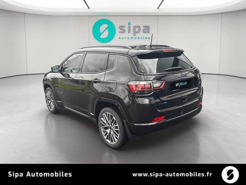 Voitures D'occasion À Mérignac | Jeep Compass 1.3 Phev T4 240 Ch 4Xe Eawd Summit 5P