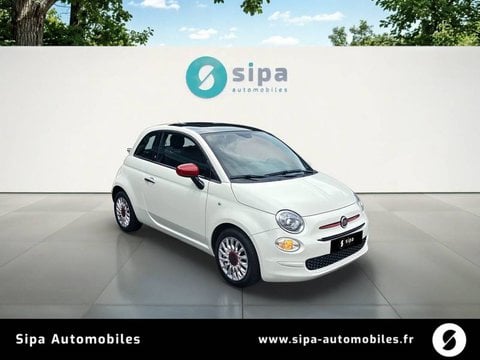 Voitures D'occasion À Bayonne | Fiat 500 1.0 70 Ch Hybride Bsg S/S (Red) 3P