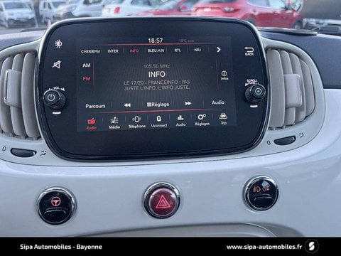 Voitures D'occasion À Bayonne | Fiat 500 1.2 69 Ch Eco Pack Lounge 3P