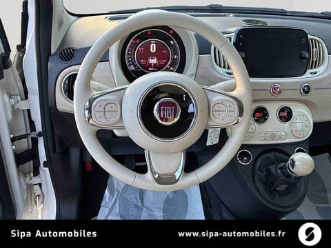 Voitures D'occasion À Bayonne | Fiat 500 500C 1.0 70 Ch Hybride Bsg S/S Dolcevita Special Editio...