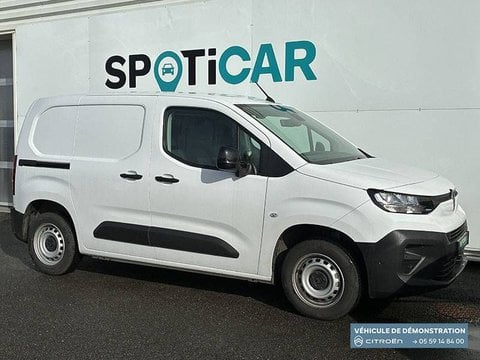 Voitures D'0Km À Lescar | Citroën Berlingo Van Taille M 650Kg Bluehdi 100 S&S Bvm6 4P