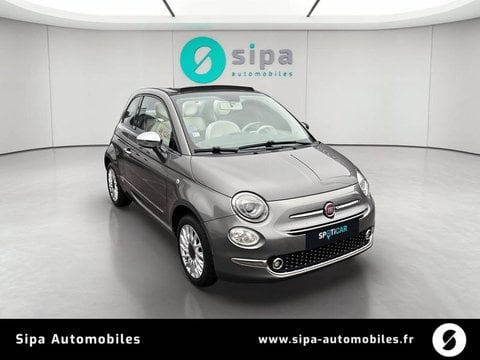 Voitures D'occasion À Mérignac | Fiat 500 500C 1.2 69 Ch Dualogic Lounge 2P