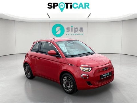 Voitures D'occasion À Dax | Fiat 500 500E (Bev) Berline My22 Red 3P