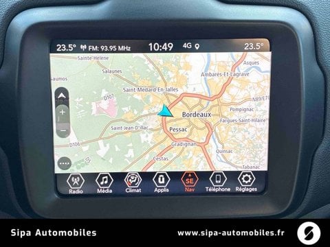 Voitures D'occasion À Mérignac | Jeep Renegade 1.0 Turbo T3 120 Ch Bvm6 Limited 5P