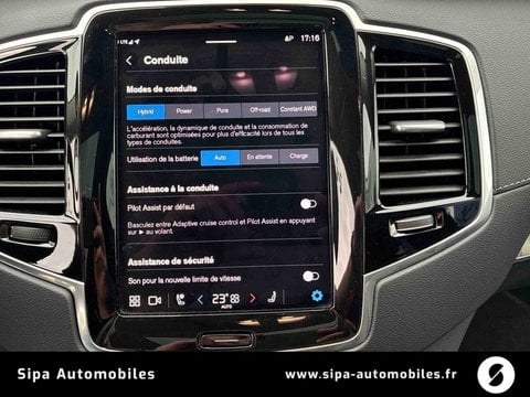 Voitures D'occasion À Lescar | Volvo Xc90 T8 Awd Hybride Rechargeable 455 Ch Geartronic 8 7Pl Ul...