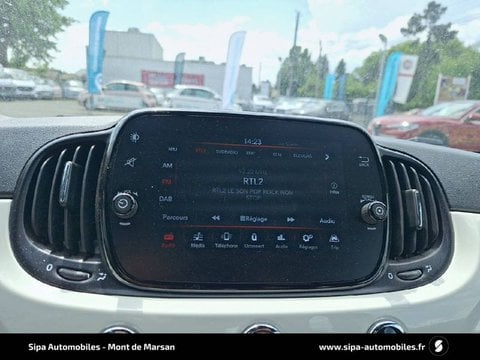 Voitures D'occasion À Mont-De-Marsan | Fiat 500 1.0 70 Ch Hybride Bsg S/S 3P