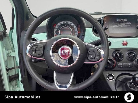 Voitures D'occasion À Mérignac | Fiat 500 500C 1.2 69 Ch Eco Pack S/S Lounge 2P