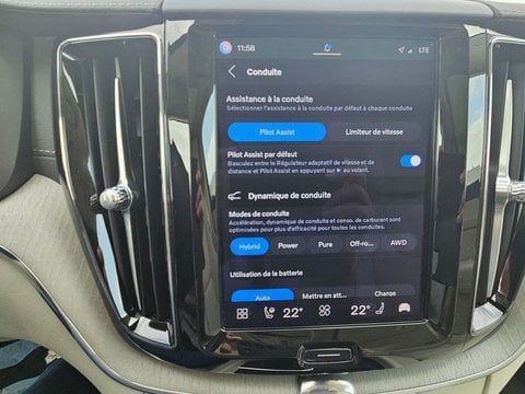 Voitures D'occasion À Saint Avit | Volvo Xc60 T6 Recharge Awd 253 Ch + 145 Ch Geartronic 8 Ultim...