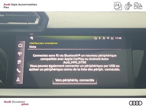 Voitures D'occasion À Lescar | Audi A3 Sportback Tdi 150 S Tronic 7 S Line 5P