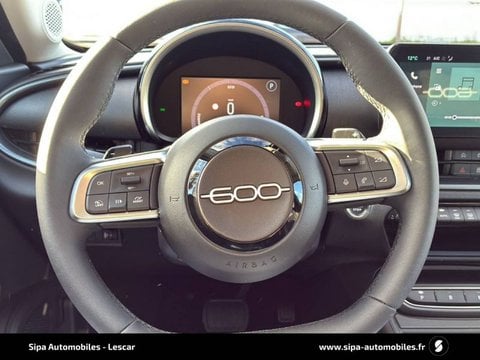 Voitures D'0Km À Lescar | Fiat 600 T-Gen 3 1.2 Hybrid 110Ch Edct6 Pop 5P