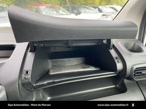 Voitures D'occasion À Mont-De-Marsan | Citroën Berlingo Iii Van M 650 Bluehdi 100 S&S Bvm6 Driv...