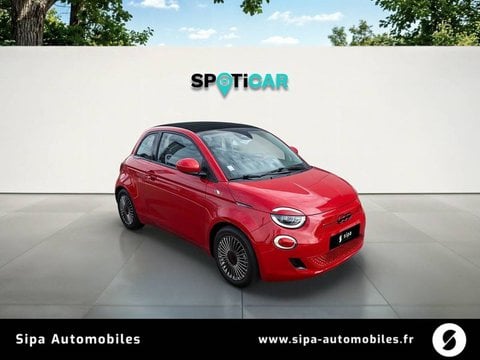 Voitures D'occasion À Lescar | Fiat 500C E 118 Ch (Red) 2P