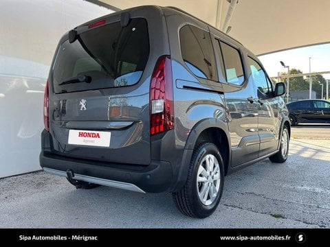 Voitures D'occasion À Mérignac | Peugeot Rifter Standard Bluehdi 130 S&S Bvm6 Gt Line 5P