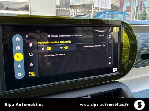 Voitures D'0Km À Villenave-D'ornon | Fiat Panda Grande Electrique Grande E 113 Ch 44Kwh Icône 5P