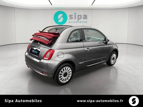 Voitures D'occasion À Mérignac | Fiat 500 500C 1.2 69 Ch Dualogic Lounge 2P