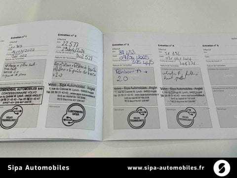 Voitures D'occasion À Saint Avit | Volvo Xc60 T6 Recharge Awd 253 Ch + 145 Ch Geartronic 8 Inscr...